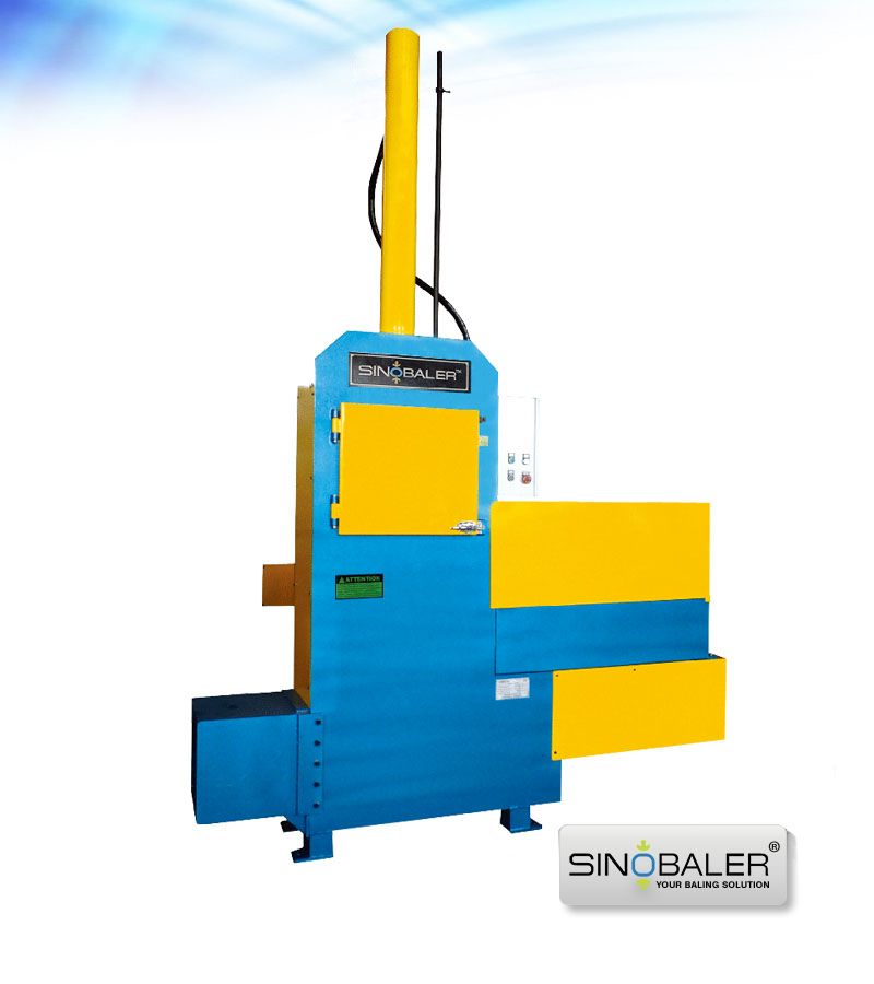 Vertical Bagging Baler Machine, Sawdust Baling Press
