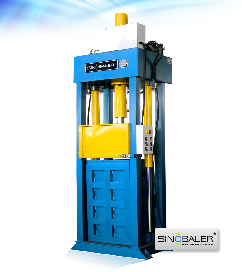 Textile Baler for Sale, Lifting Chamber Textile Baling Machine